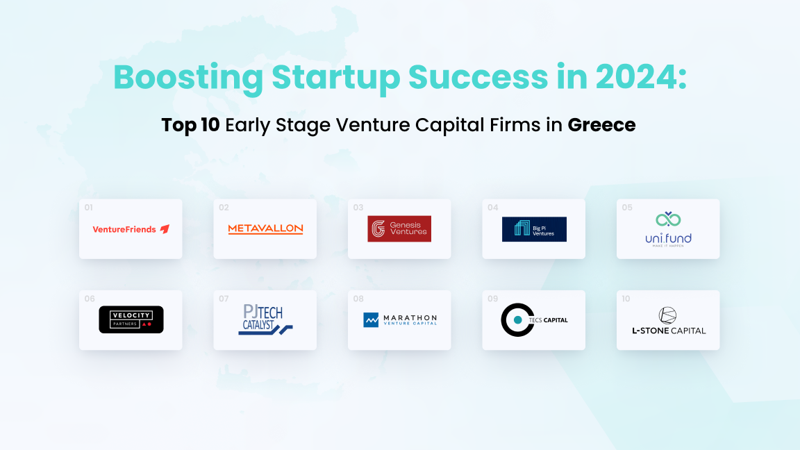 Top 10 Early Stage Venture Capital Firms in Greece