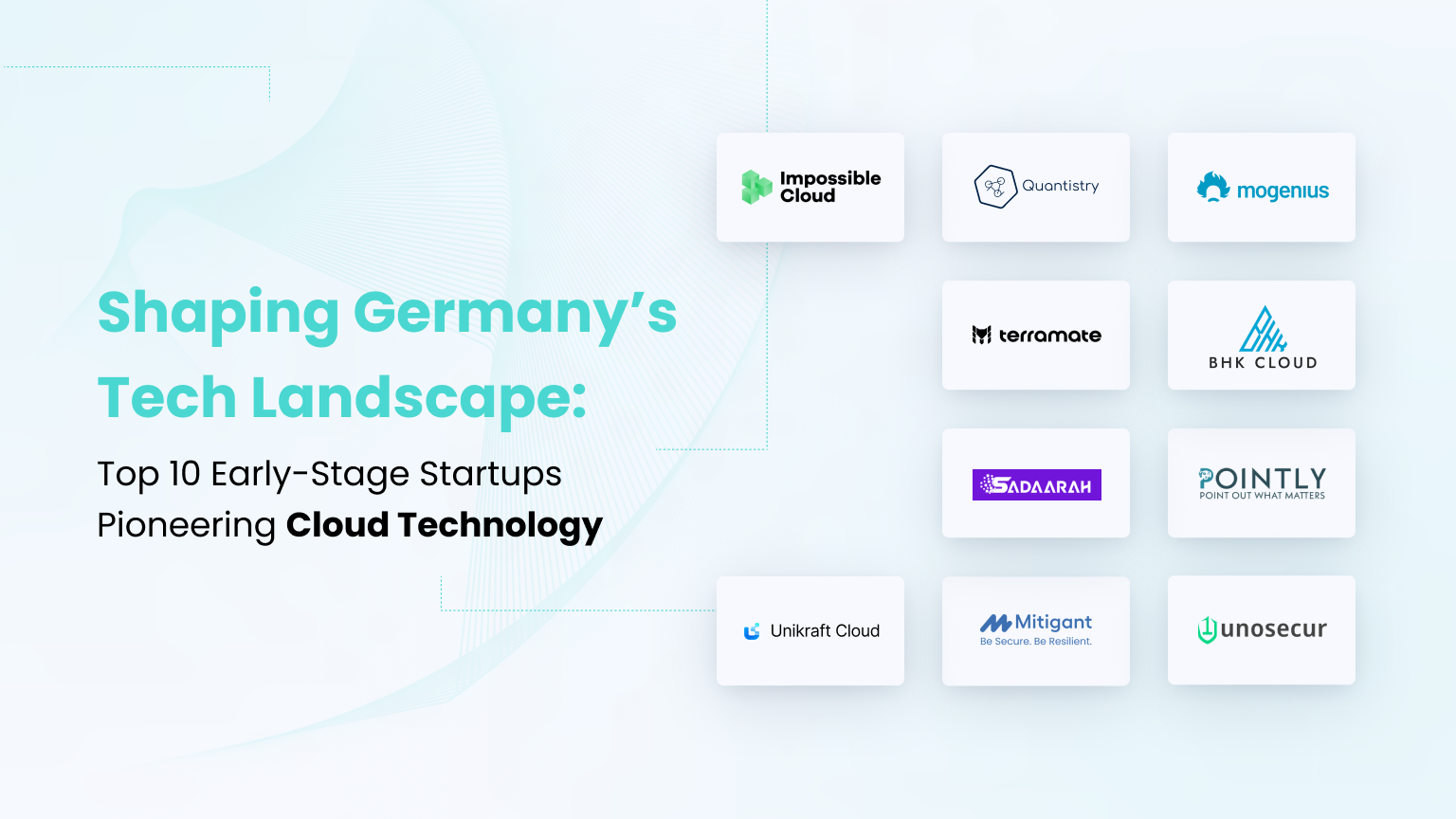 Top 10 Early-Stage Startups Pioneering Cloud Technology Shaping Germany’s Tech Landscape
