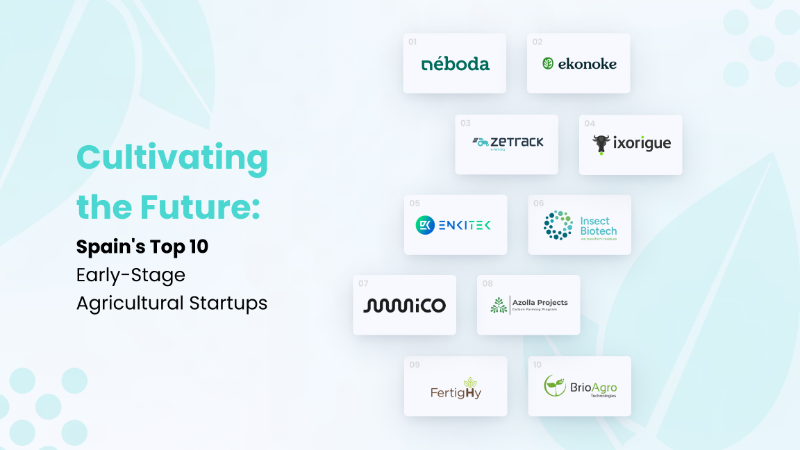 Cultivating the Future: Spain's Top 10 Early-Stage Agricultural Startups