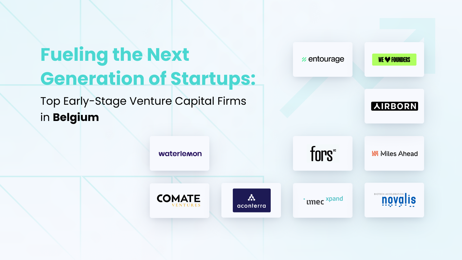 Top Early-Stage Venture Capital Firms in Belgium